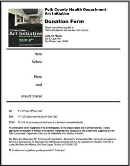 Donation Form
